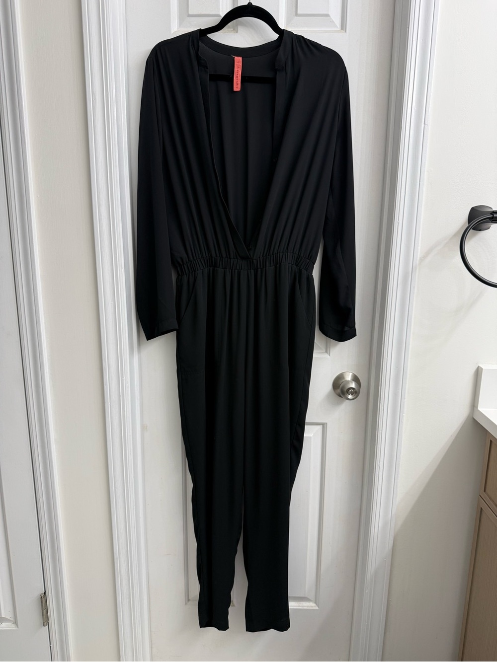 Eight Sixty Black Long Sleeve Jumpsuit